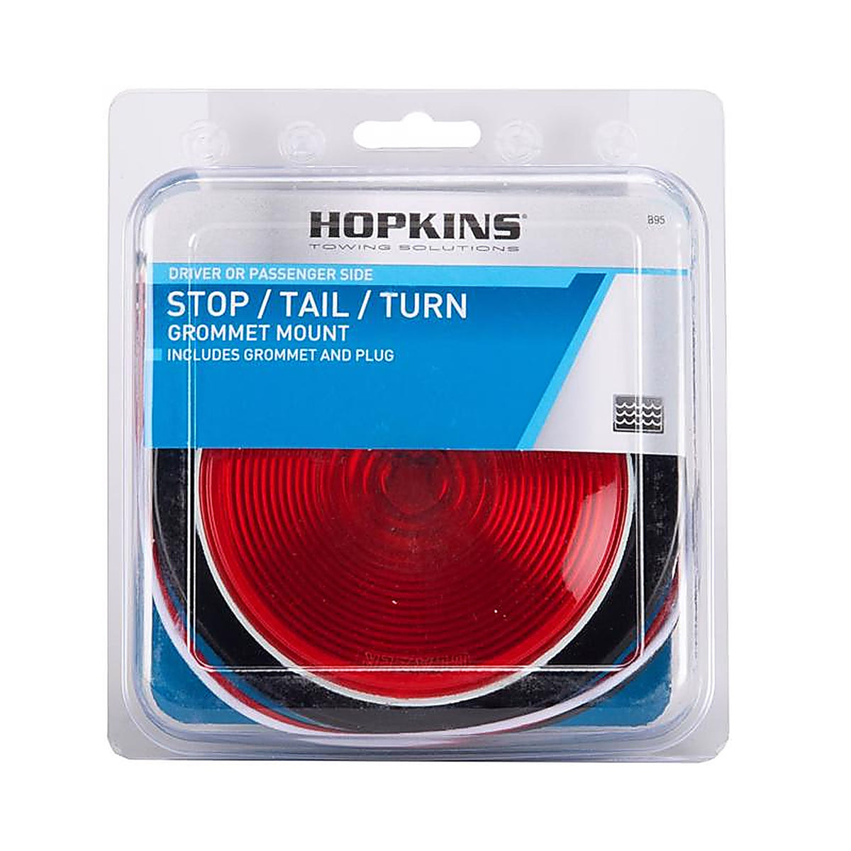 Hopkins - B95 - Sealed Red Round Stop/Tail/Turn Light Kit
