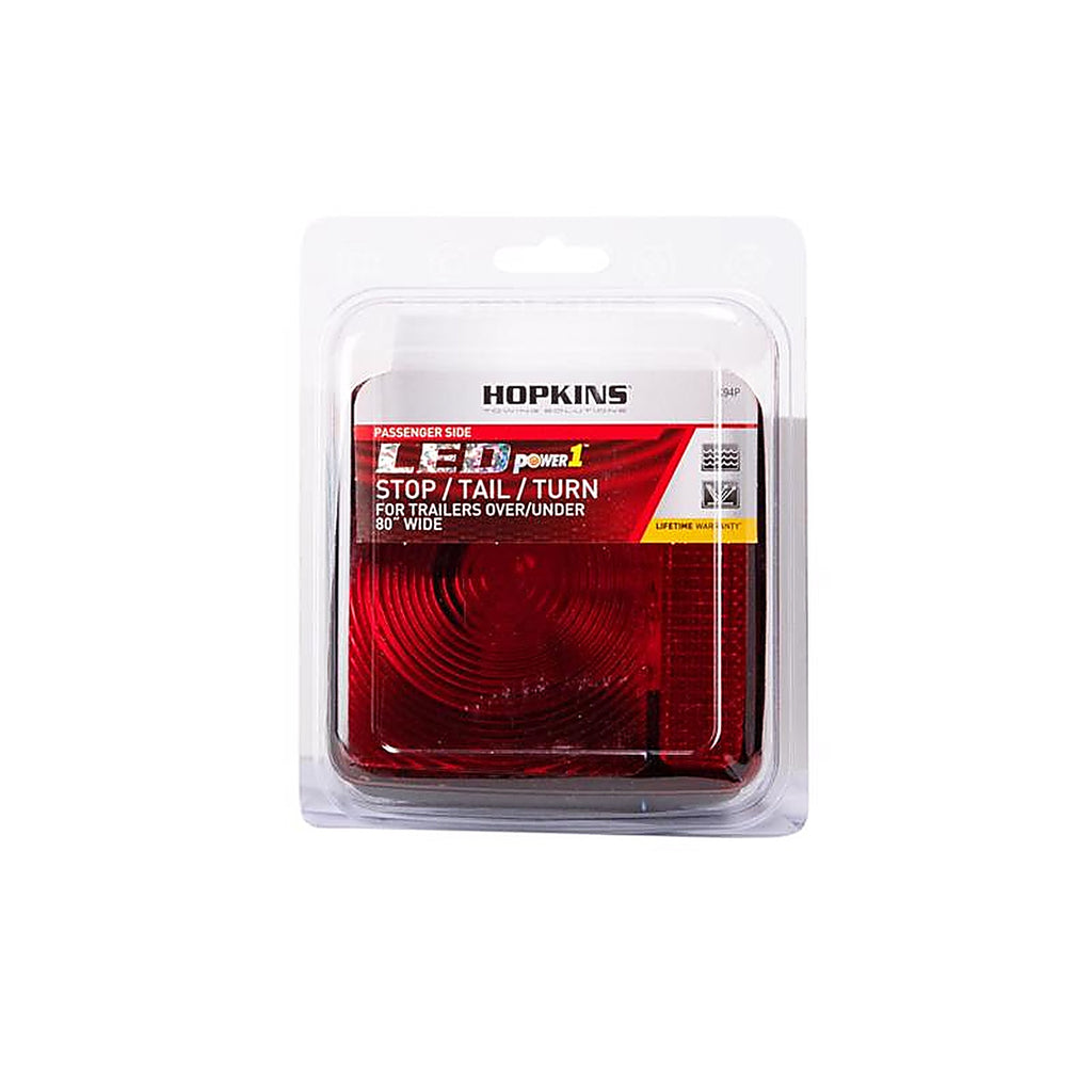 Hopkins - C94P - Power 1 Red Square Trailer LED Light