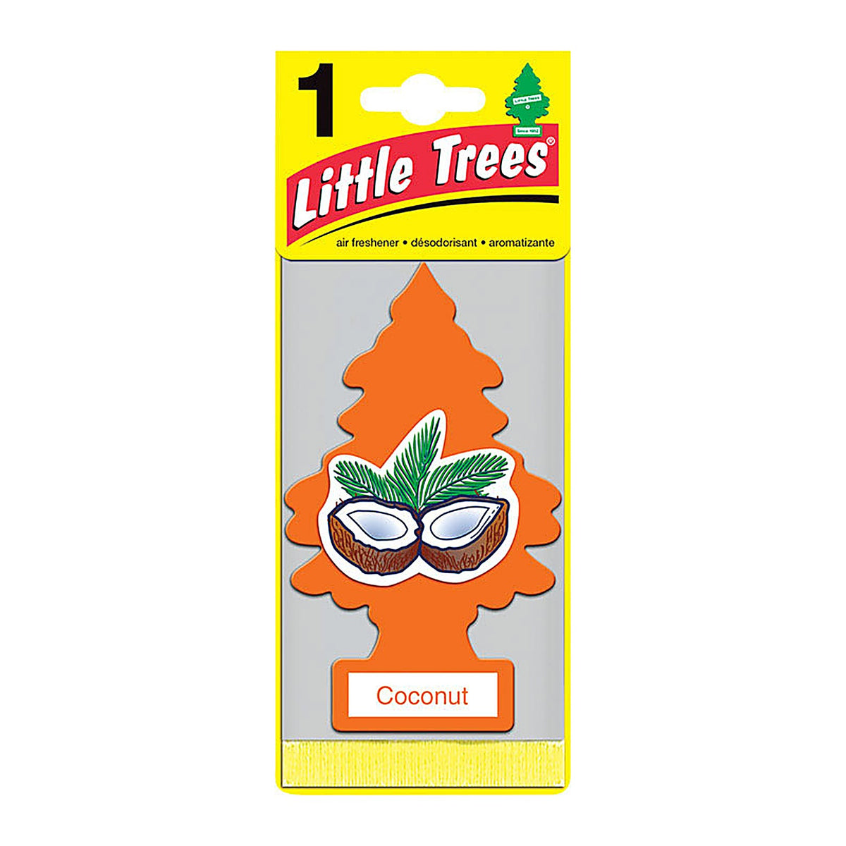 Little Trees - U1P-10317 - Orange Car Air Freshener - 1/Pack