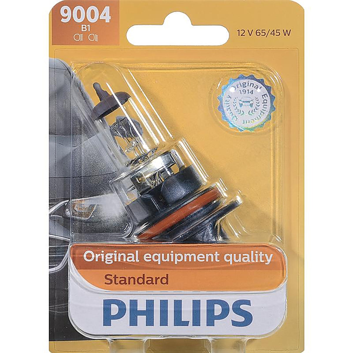 Philips - 9004B1 - Standard Halogen High/Low Beam Automotive Bulb 9004B1