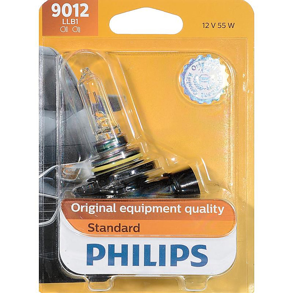 Philips - 9012LLB1 - Standard Halogen High/Low Beam Automotive Bulb 9012LLB1