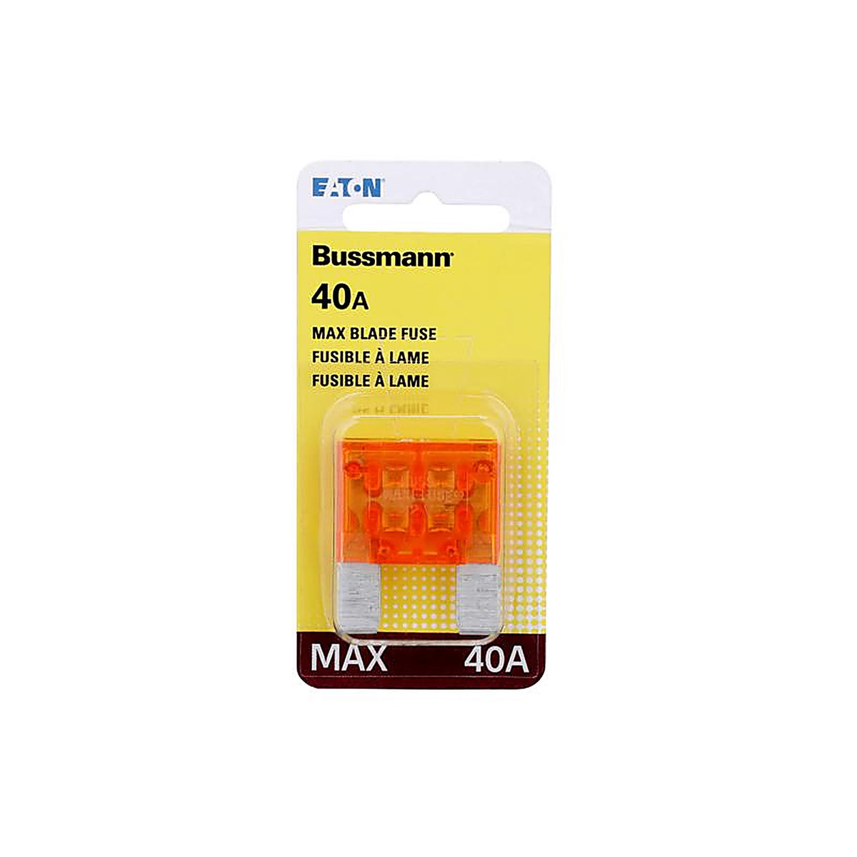 Bussmann - BP/MAX-40-RP - 40 amps MAX Blade Fuse - 1/Pack