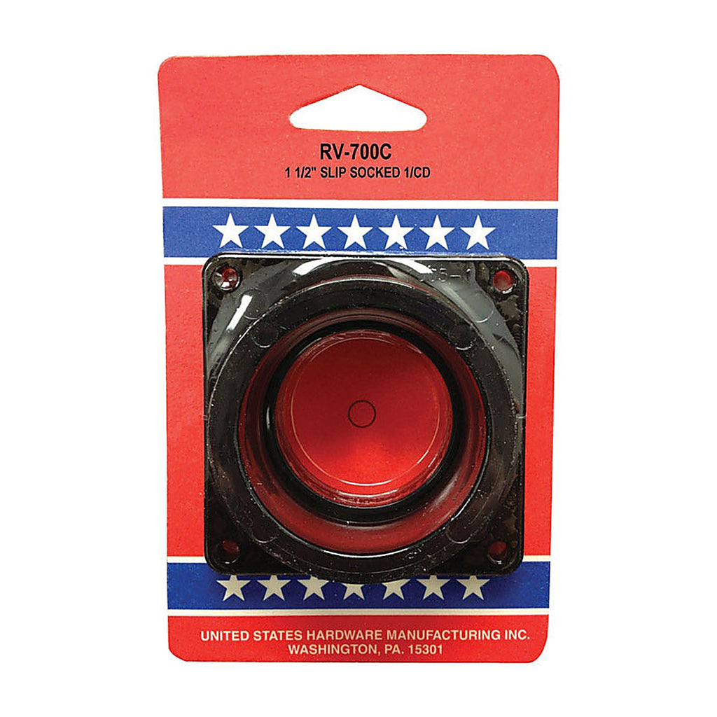US Hardware - RV-700C - Slip Socket With Flange - 1/Pack