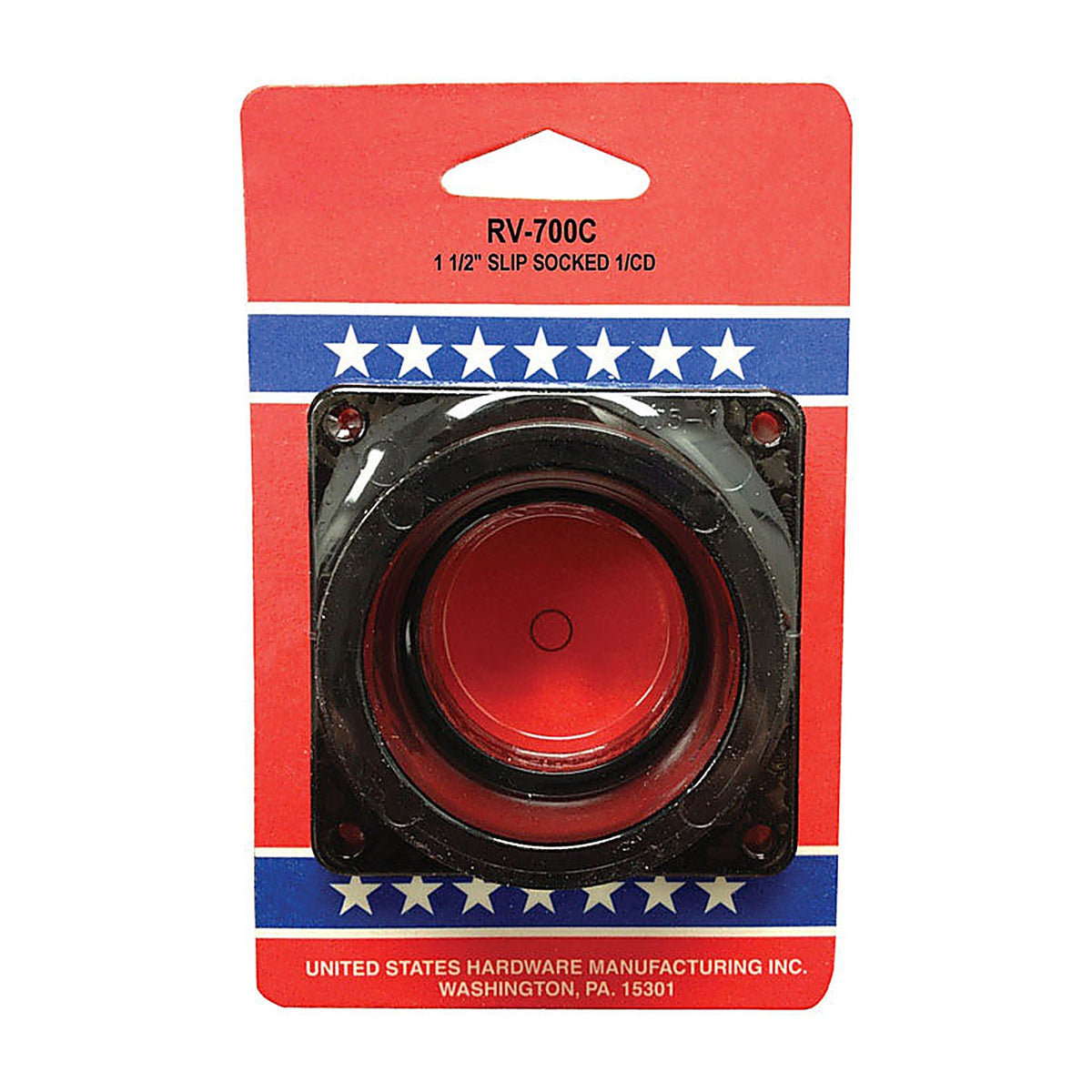 US Hardware - RV-700C - Slip Socket With Flange - 1/Pack