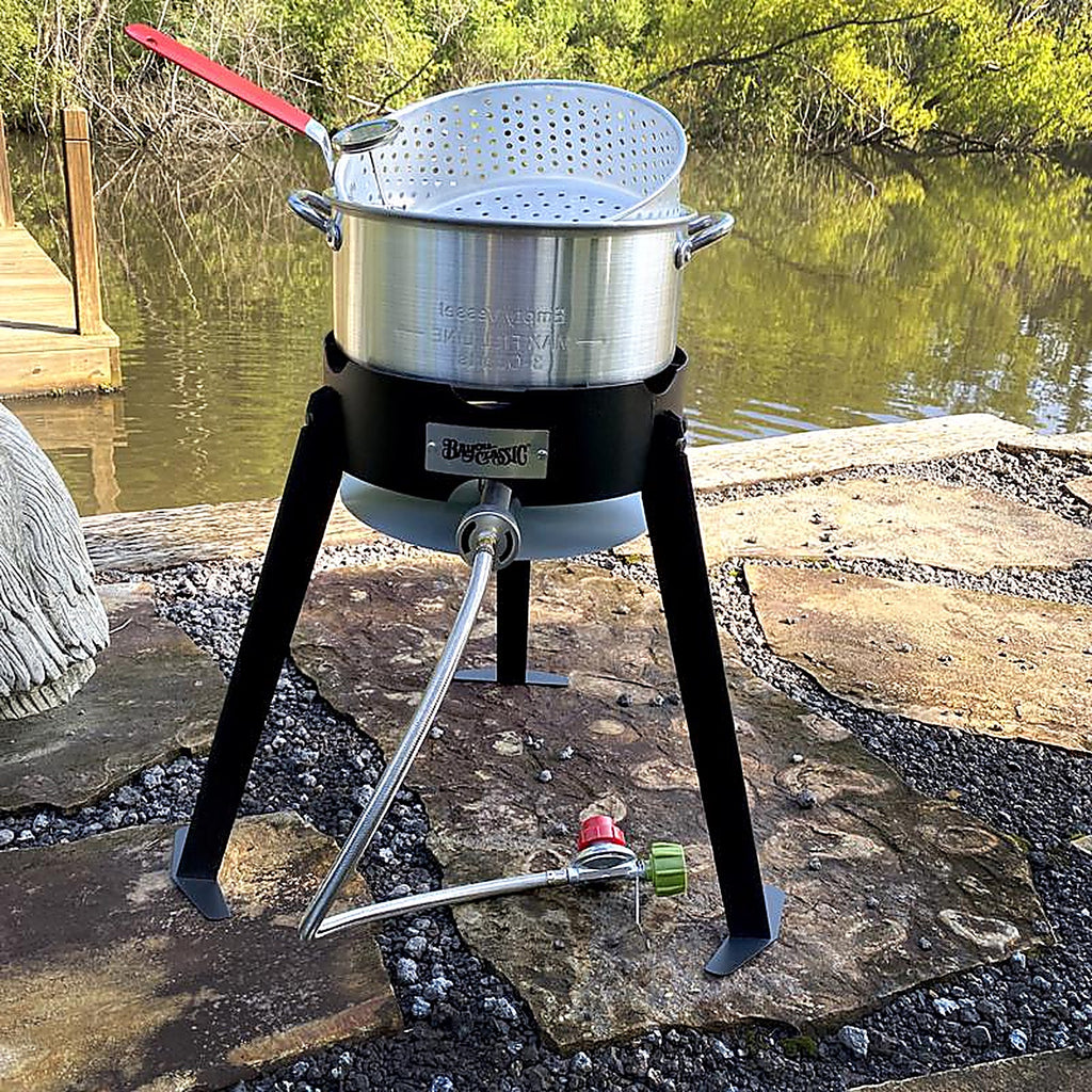 Bayou - 2212 - Aluminum Deep Fryer 10 qt.