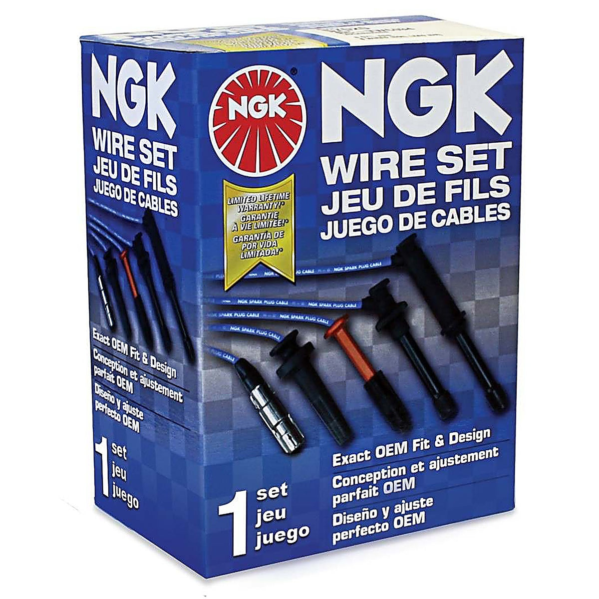 NGK - 8126 - Premium Spark Plug Wire Set