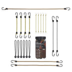 Keeper - 06320-10 - Assorted Bungee Cord Set 20 in. L x 0.374 in. - 20/Pack