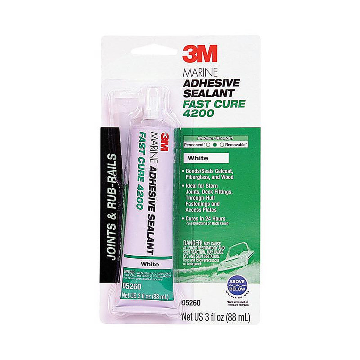 3M - 05260 - Marine Adhesive Sealant 3 oz.