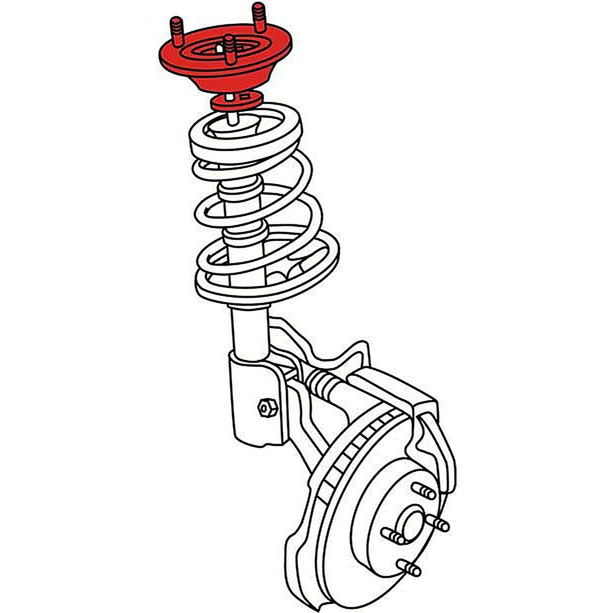 SPC - 81320 - Focus Frt Cas/Cam Kit