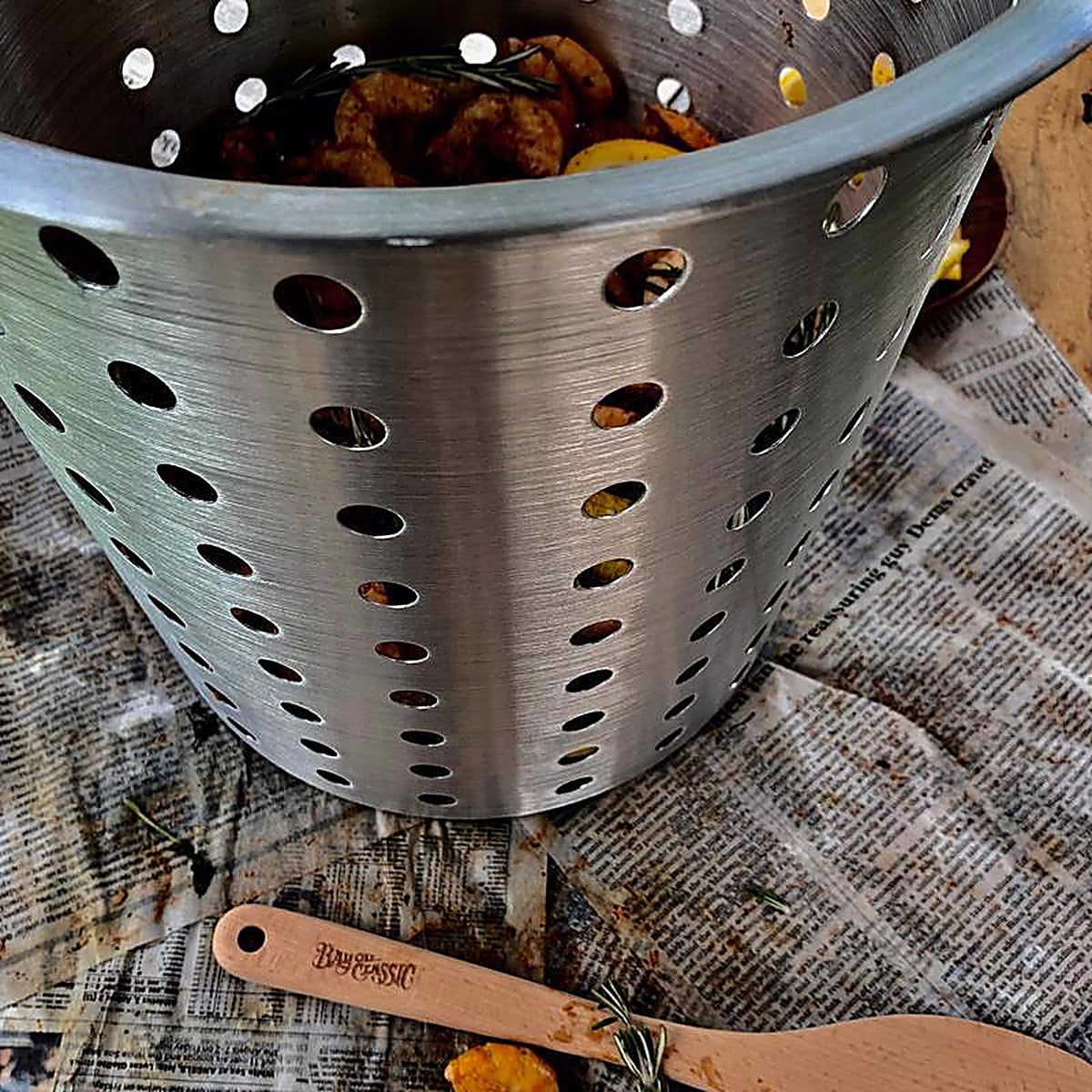 Bayou - B300 - Grill Basket 30 qt. 11 in. L x 11 in. W