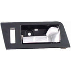 Dorman - 81773 - Interior Door Handle - Front Right - Black+Chrome