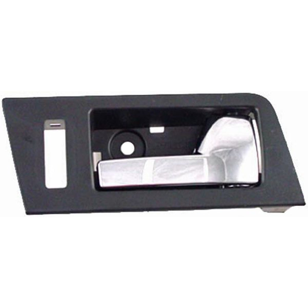 Dorman - 81773 - Interior Door Handle - Front Right - Black+Chrome