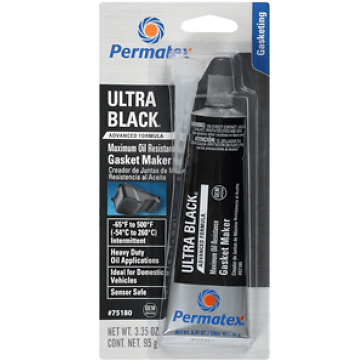 Permatex - 82180 - Type-1 RTV Silicone Gasket Maker 3.35 oz.