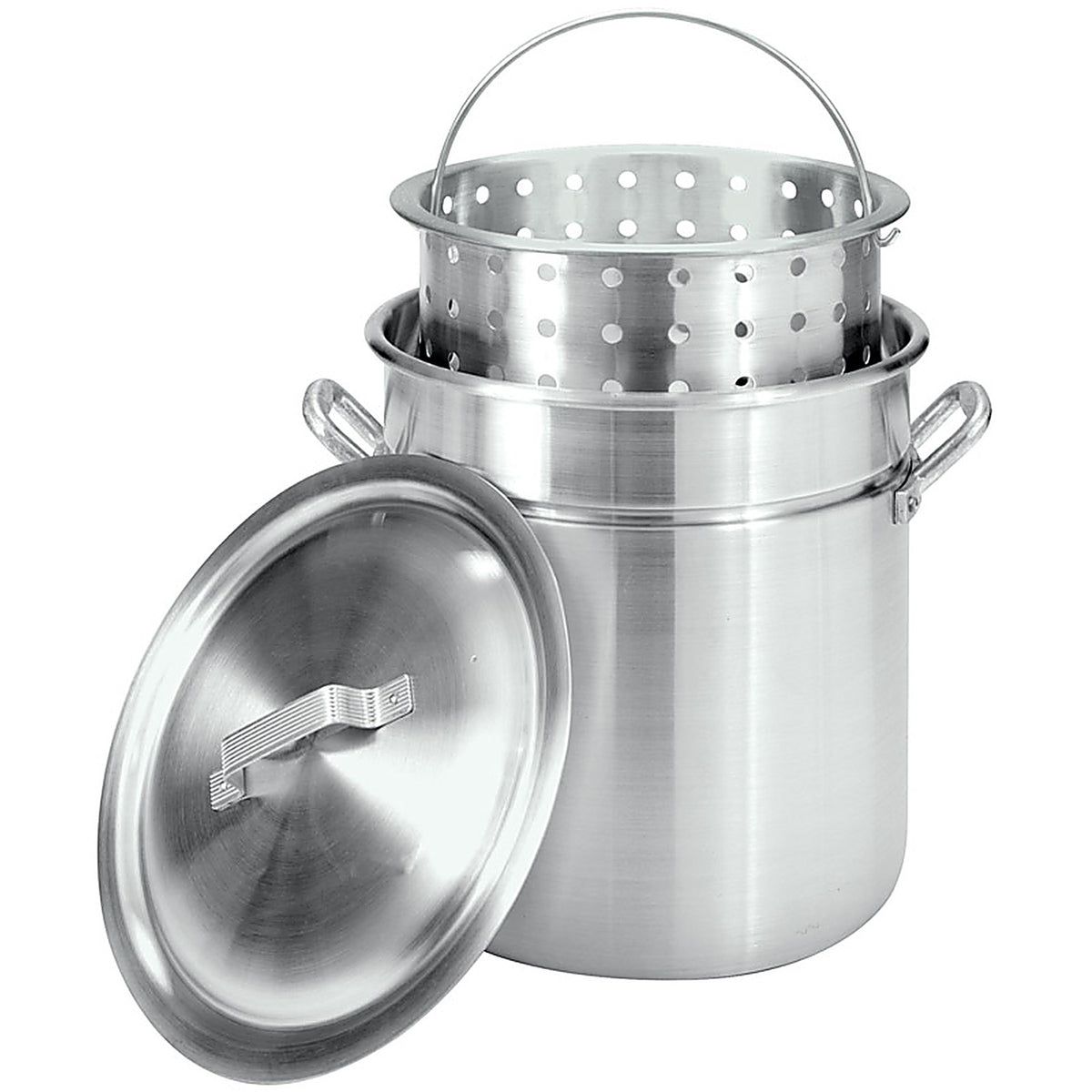 Bayou Classic - 4042 - Aluminum Stockpot 42 qt Silver