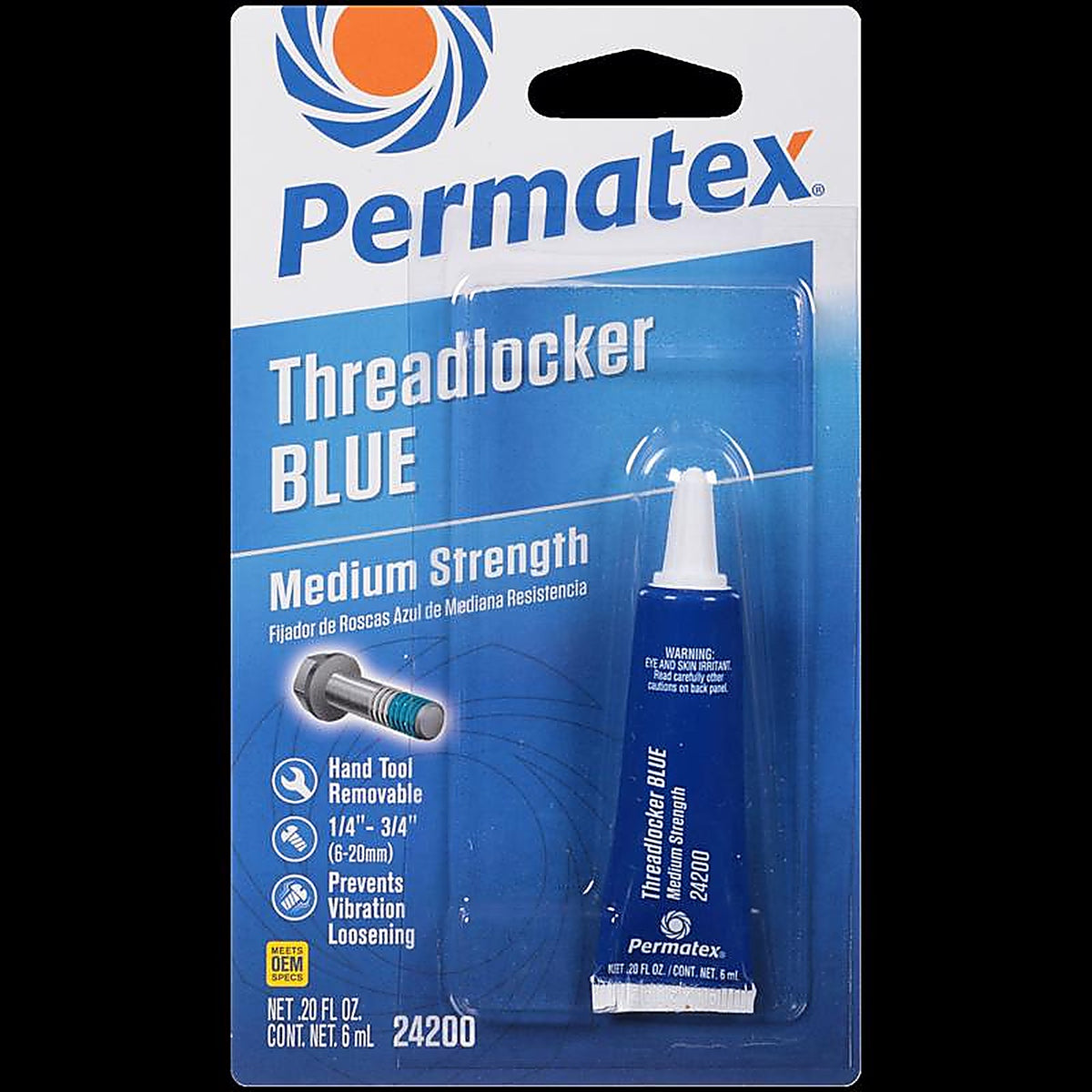 Permatex - 21601 - Threadlocker Gel 0.2 oz.