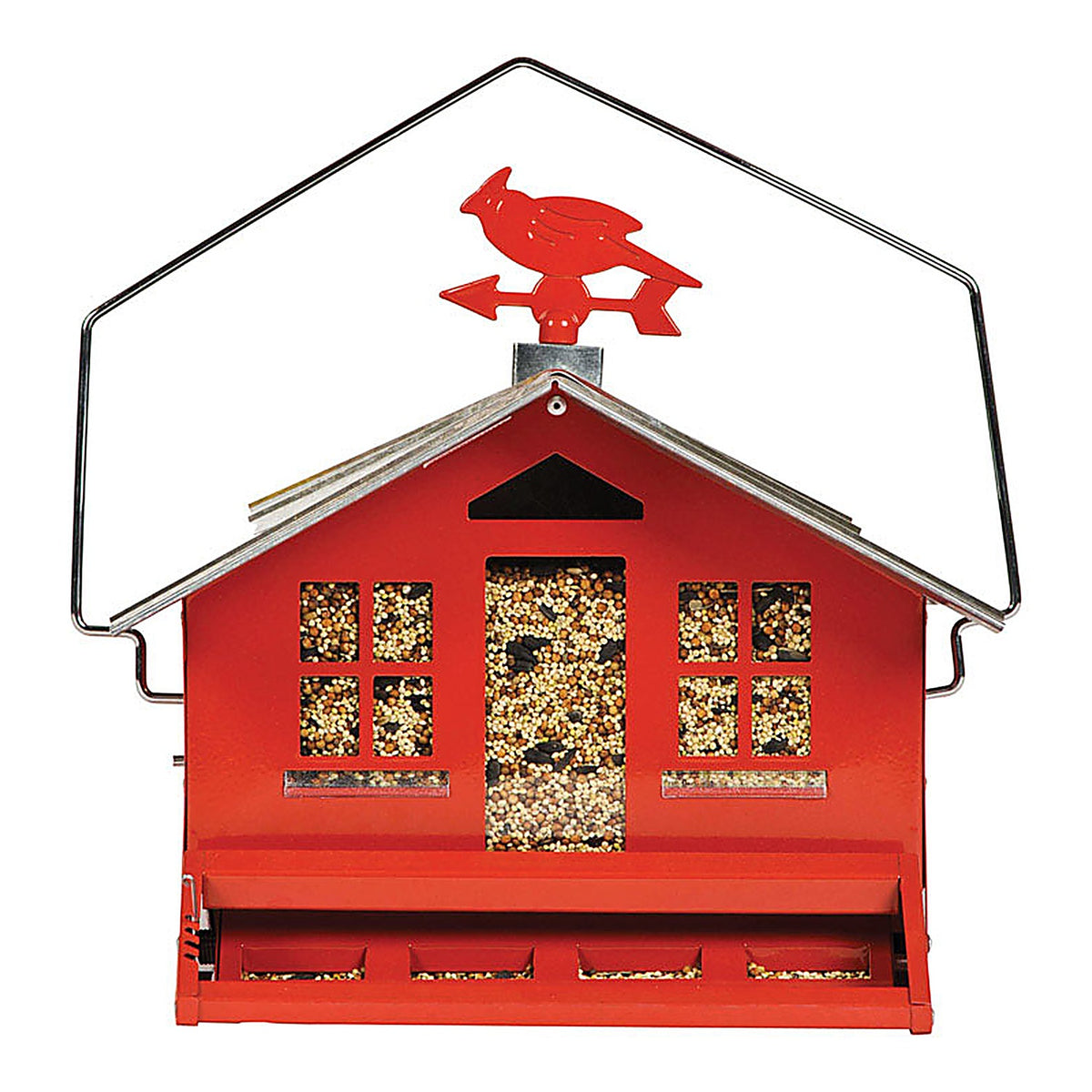Perky-Pet - 338 - Wild Bird 8 lb. Metal Bird Feeder 1 ports
