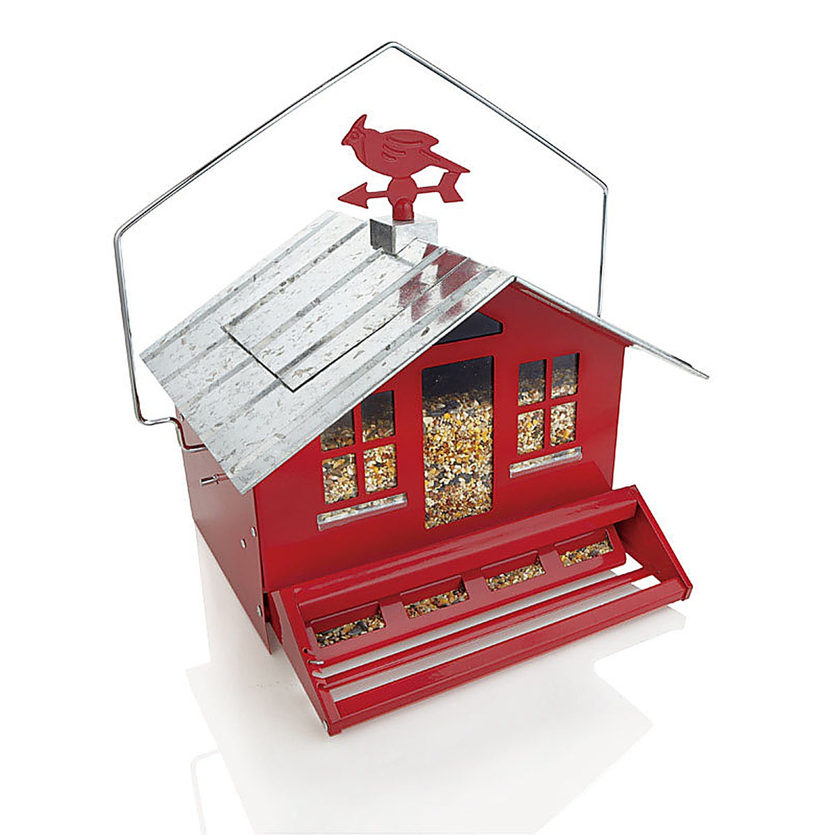 Perky-Pet - 338 - Wild Bird 8 lb. Metal Bird Feeder 1 ports