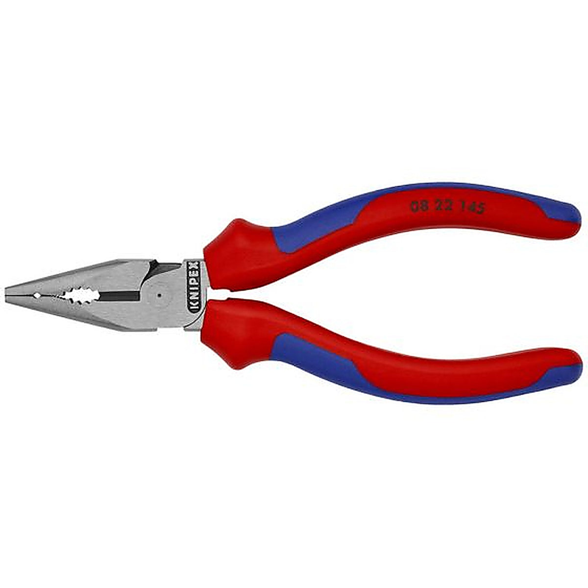Knipex - 822145 - Needle-Nose Combination Pliers, 5.75, Comfort Grip, Bulk