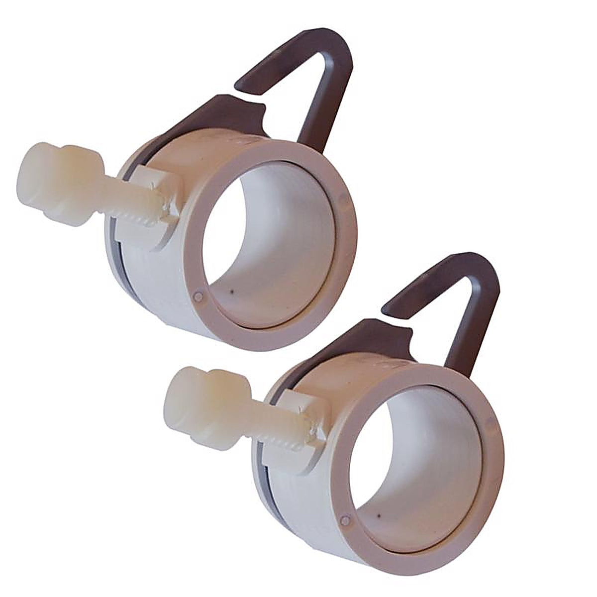 Valley Forge - 28219 - 1 in. L Plastic Flag Mounting Rings Brushed