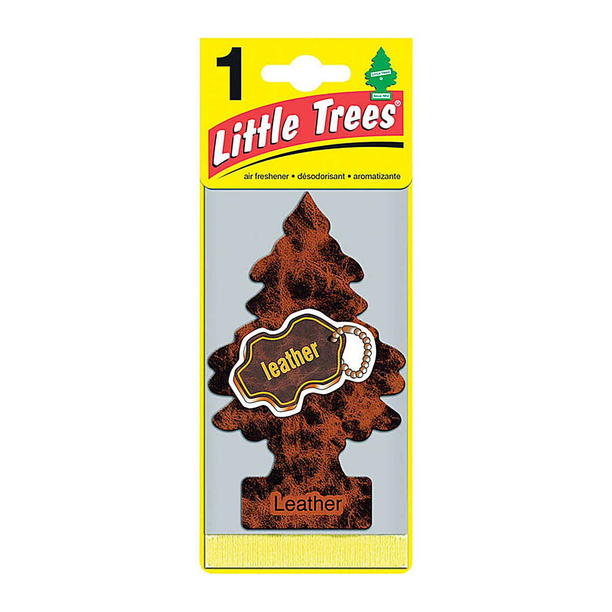 Little Trees - U1P-10290 - Brown Car Air Freshener - 1/Pack