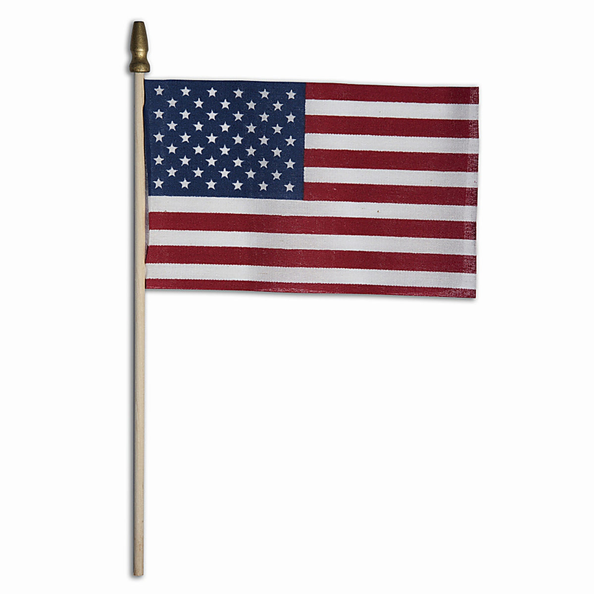 Valley Forge - USE4D - USA Stick Flag 4 in. H X 6 in. W