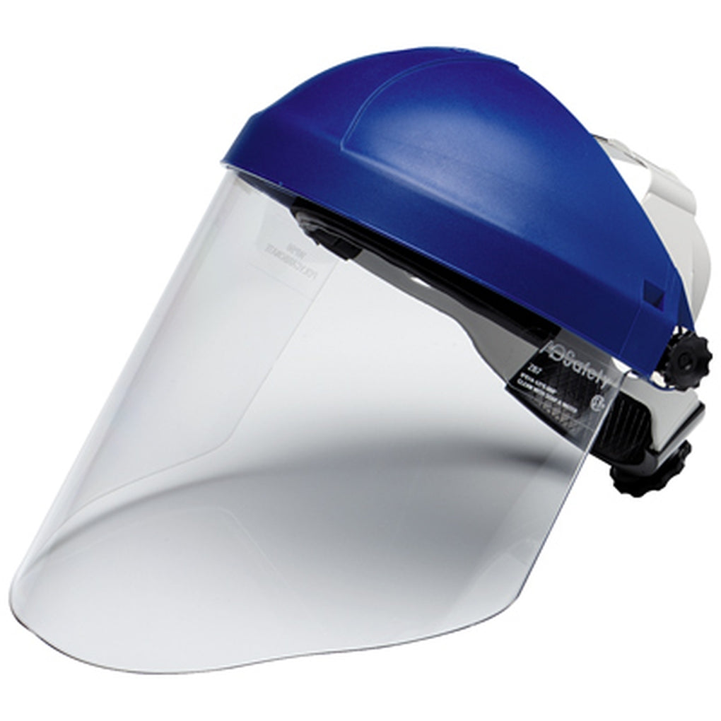 3M - 82783 - Ratchet Headgear H8A, w/Clear Polycarbonate Faceshield WP96 - 70071522265
