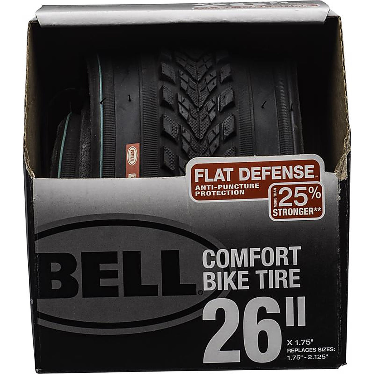 Bell Sports - 7117053 - 26 in. Rubber Bicycle Tire 1 pk