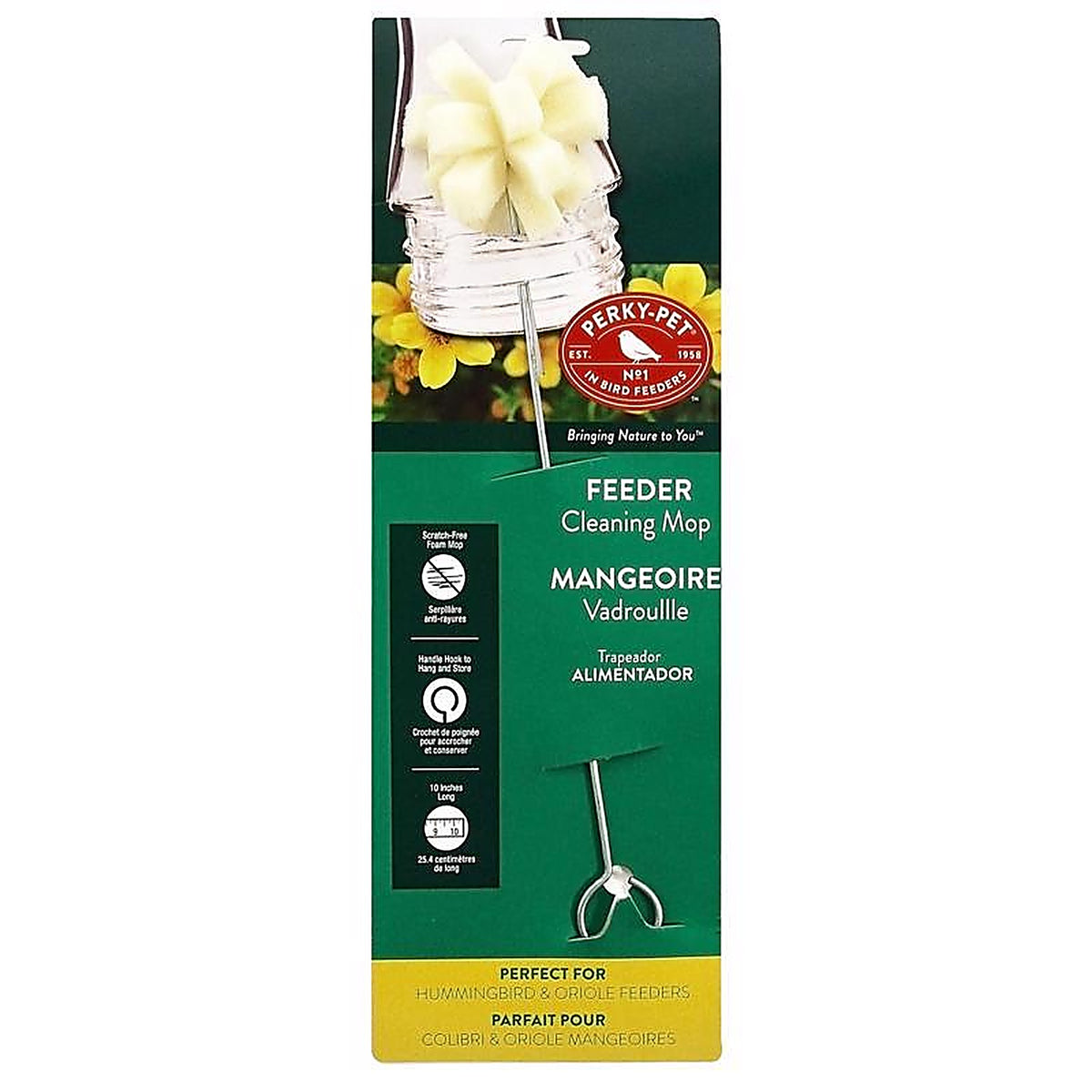 Perky-Pet - 23T - 2 in. H x 10.25 in. W x 2 in. D Cleaning Brush