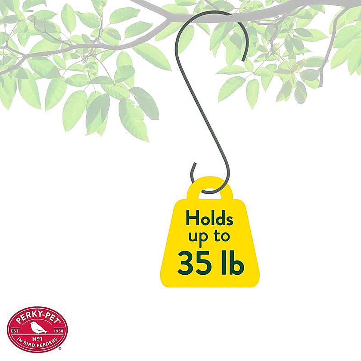 Perky-Pet - 67 - 12.38 in. H x 4.88 in. W x 0.2 in. D Bird Feeder Hook