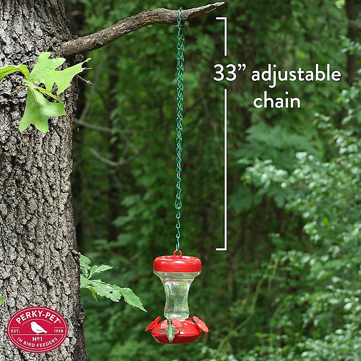 Perky-Pet - 65T - 33 in. H Bird Feeder Hanging Chain