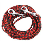 Boss Pet - Q241500099 - Red / Black Poly Dog Tie Out Rope Small/Medium