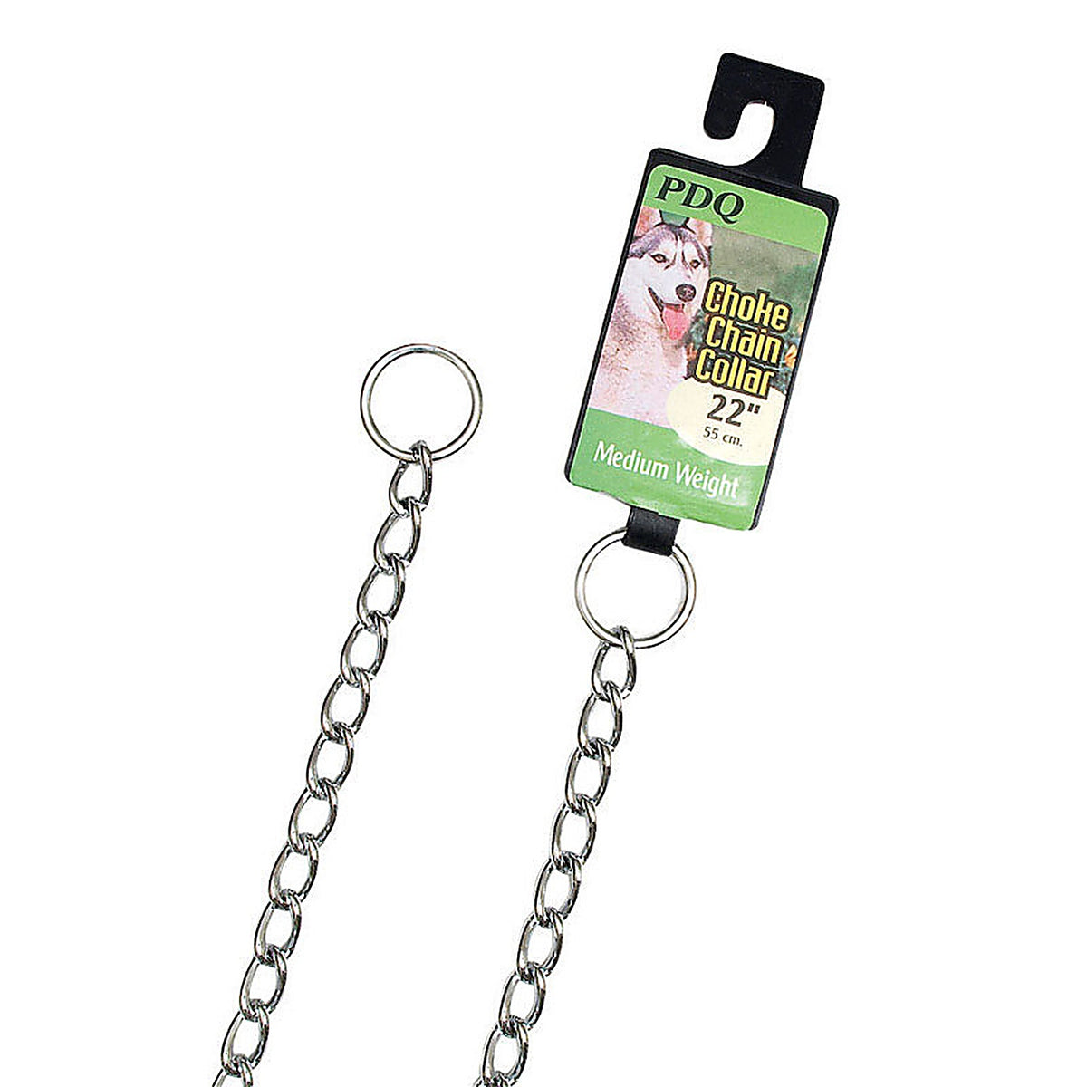 Boss Pet - 12922 - Silver Steel Dog Choke Chain Collar Large/X-Large