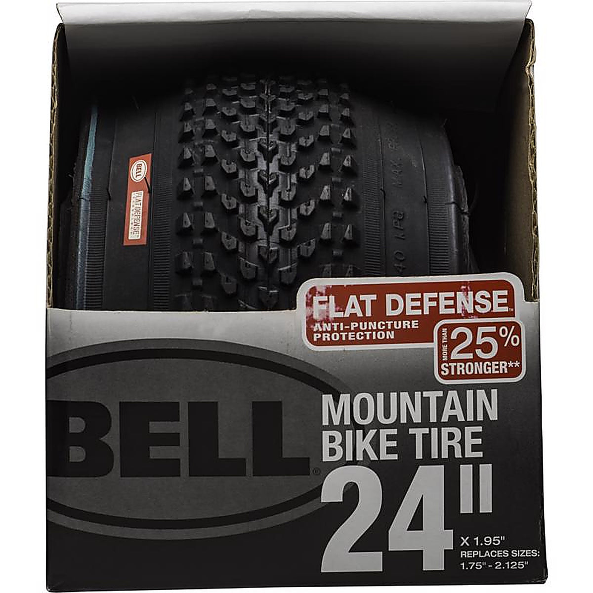 Bell Sports - 7107512 - 24 in. Rubber Bicycle Tire 1 pk