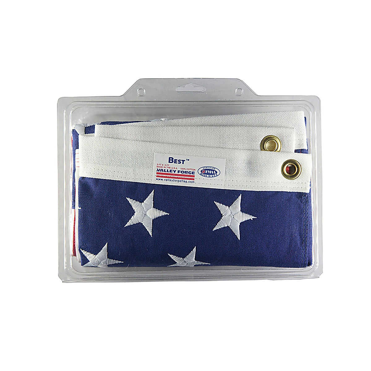 Valley Forge - USB3 - Best USA Flag 60 in. W X 36 in. L