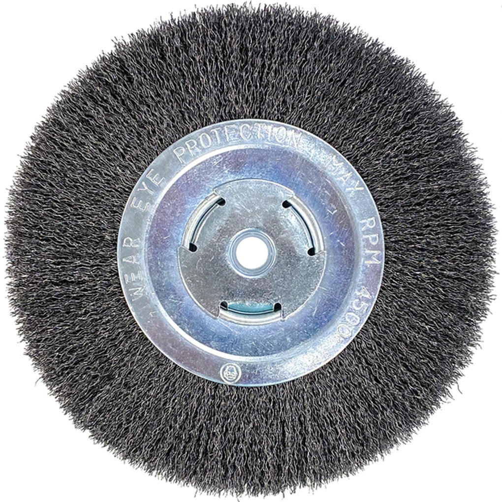 ATD - 8361 - 8 in Wire Wheel with Spacer for 5/8 in Arbor