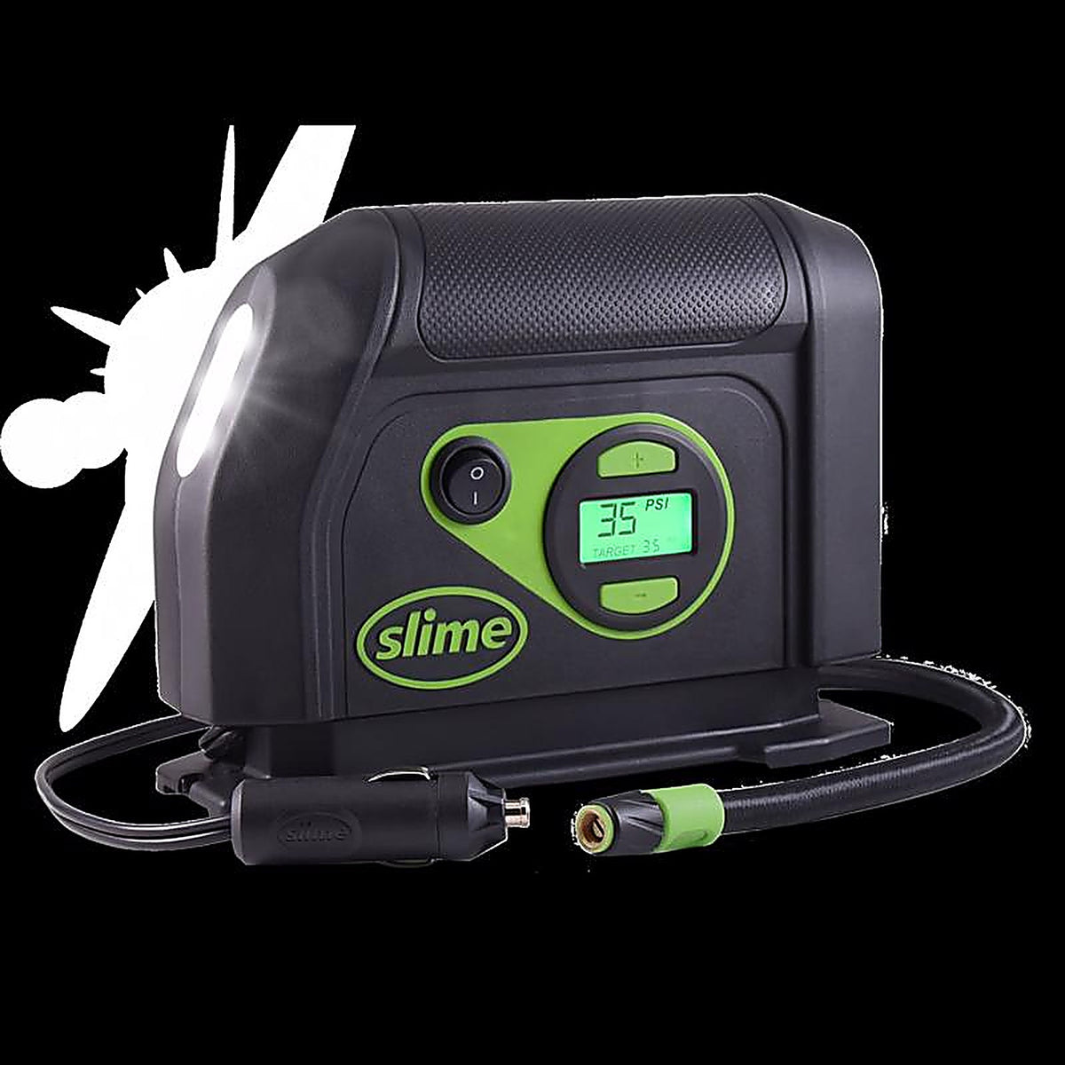 Slime - 40051 - 12 volt Tire Inflator/Gauge