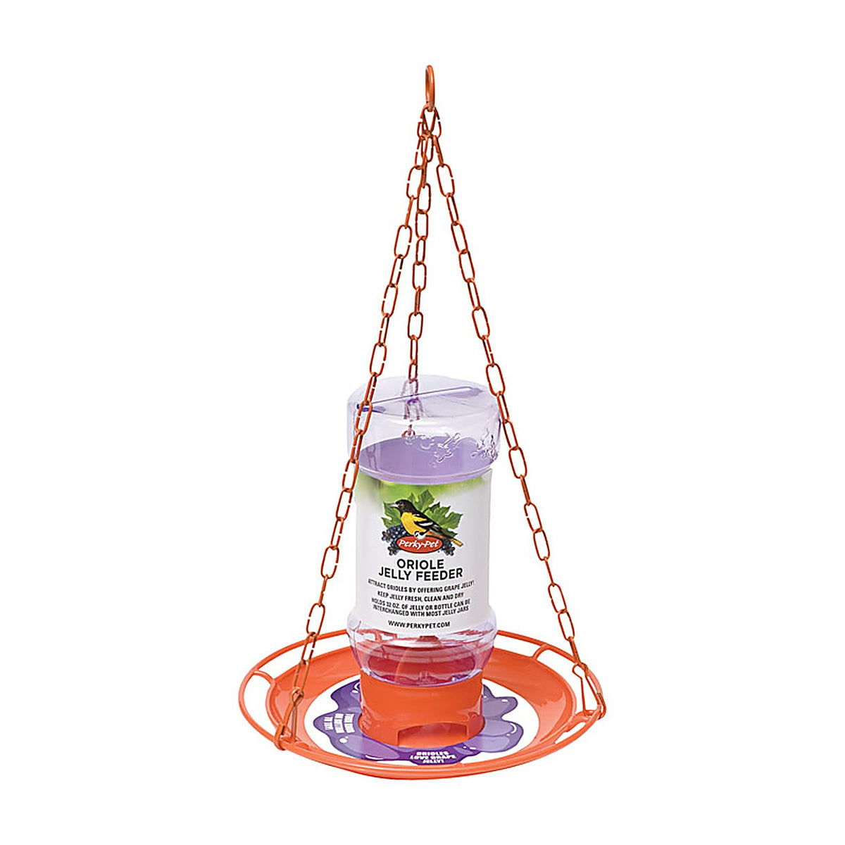 Perky-Pet - 253 - Oriole 32 oz. Plastic Nectar Feeder 1 ports