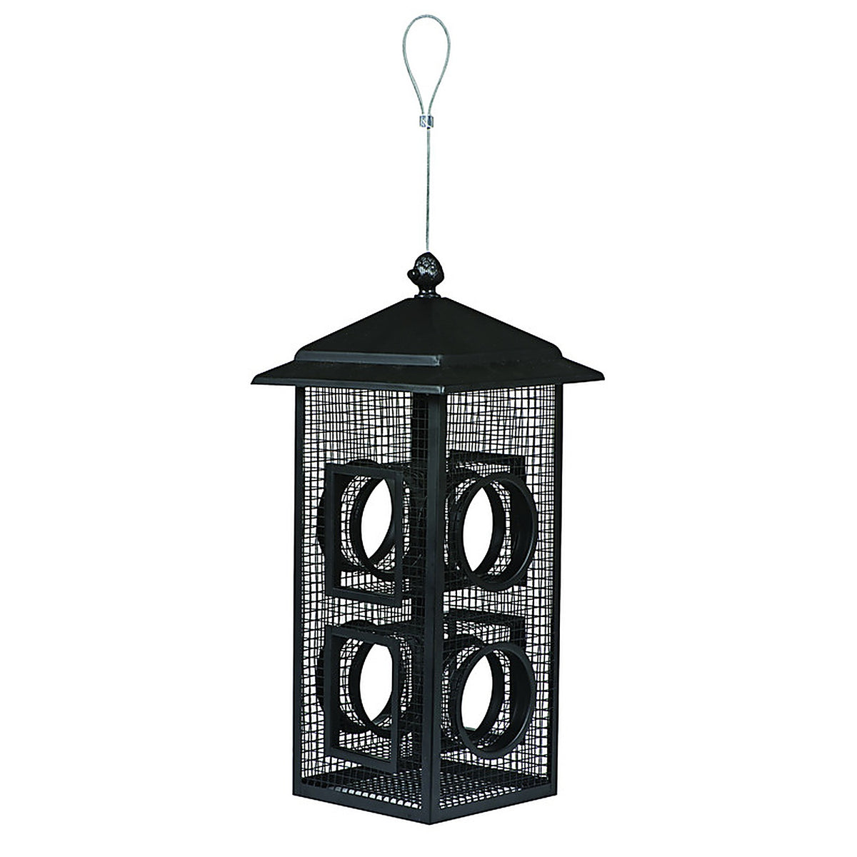 Perky-Pet - B00303-2 - Wild Bird 2 lb Metal Mesh Fly-Thru Bird Feeder 8 ports