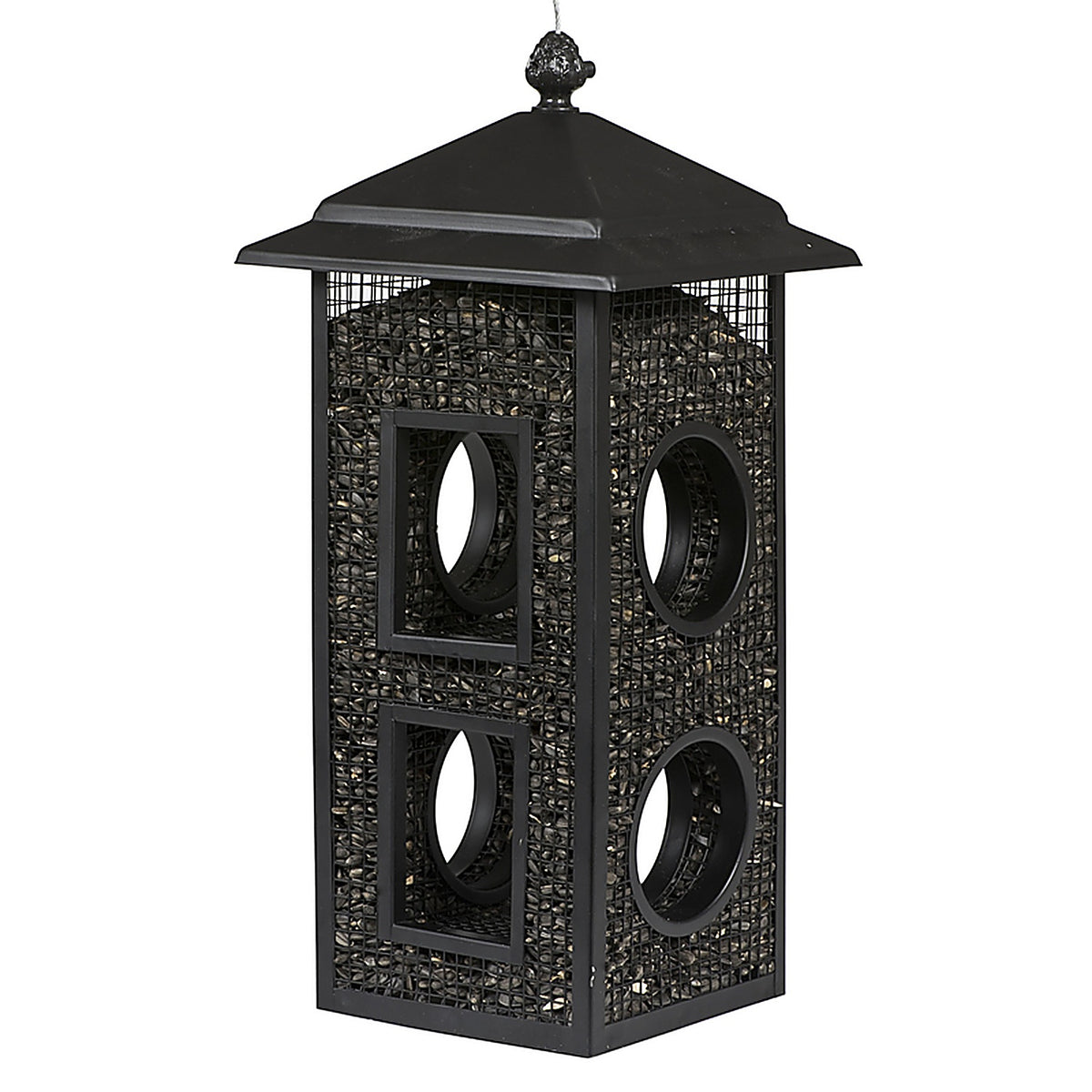Perky-Pet - B00303-2 - Wild Bird 2 lb Metal Mesh Fly-Thru Bird Feeder 8 ports