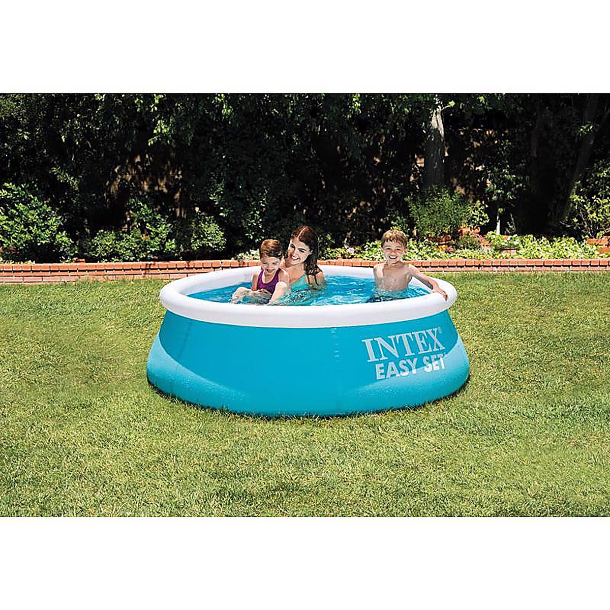 Intex - 28101EH - 232 gal. Round Plastic Above Ground Pool 20 in. H x 72 in. W x 6 ft. Dia.