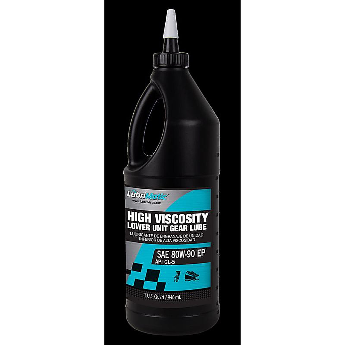 Lubrimatic - 11552 - High Viscosity Automotive Gear Oil 1 qt.
