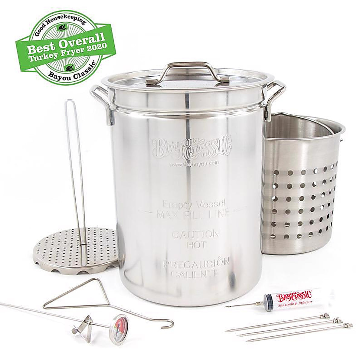 Bayou - 1118 - Grill Stockpot 14 in. L x 13 in. W