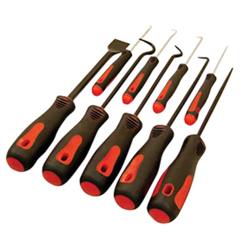ATD - 8424 - 9 Piece Scraper, Hook & Pick Set