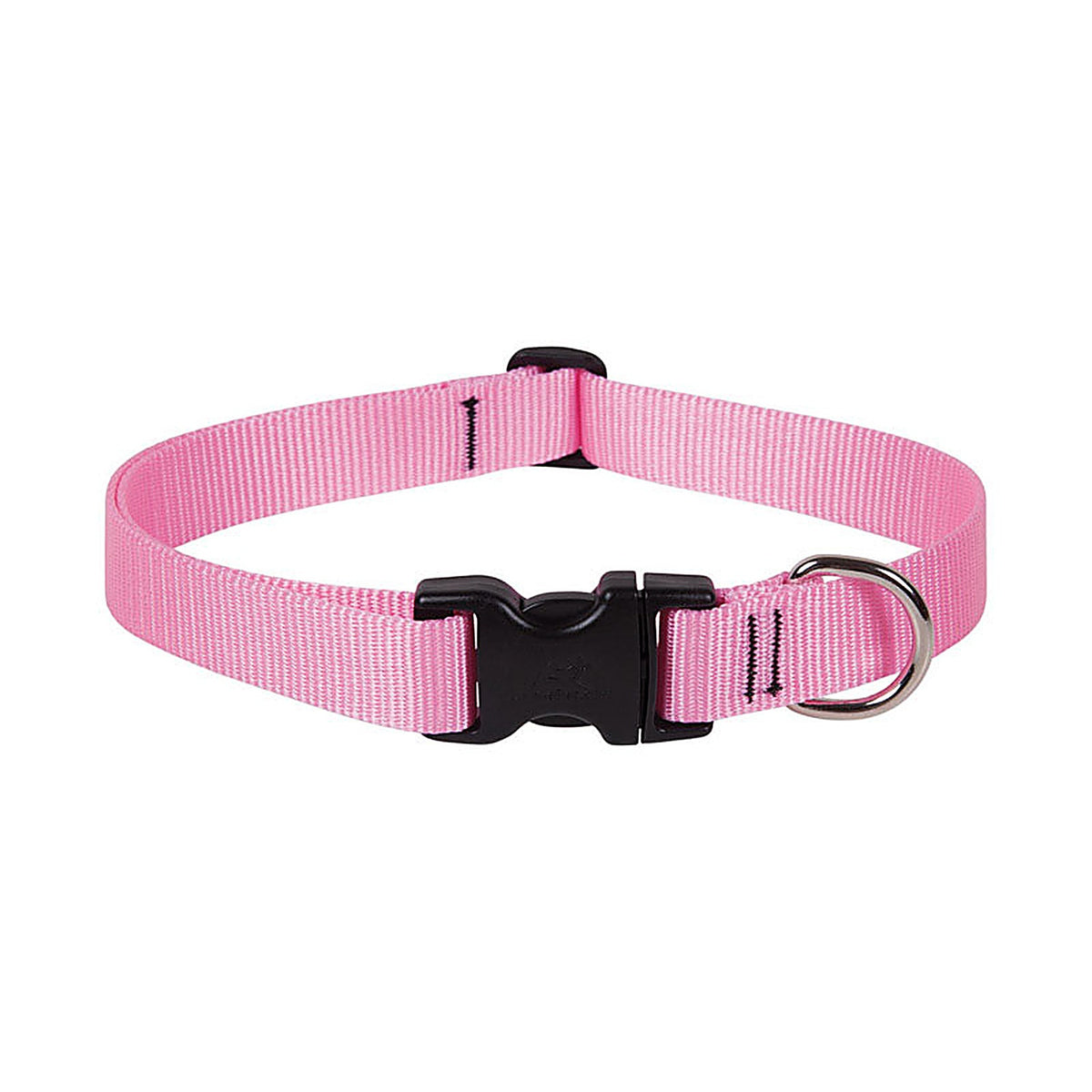 Lupine - 57552 - Pet Basic Solids Pink Pink Nylon Dog Adjustable Collar