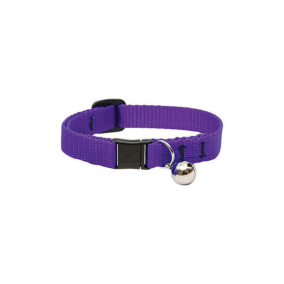 Lupine - 42527 - Pet Basic Solids Purple Purple Nylon Cat Collar