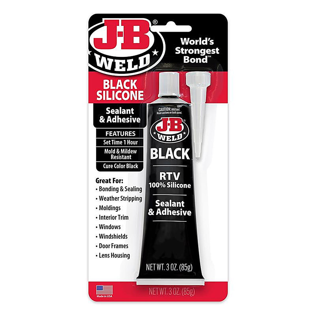 J-B Weld - 31319 - RTV High Strength RTV Silicone Adhesive Sealant Gel 3 oz.