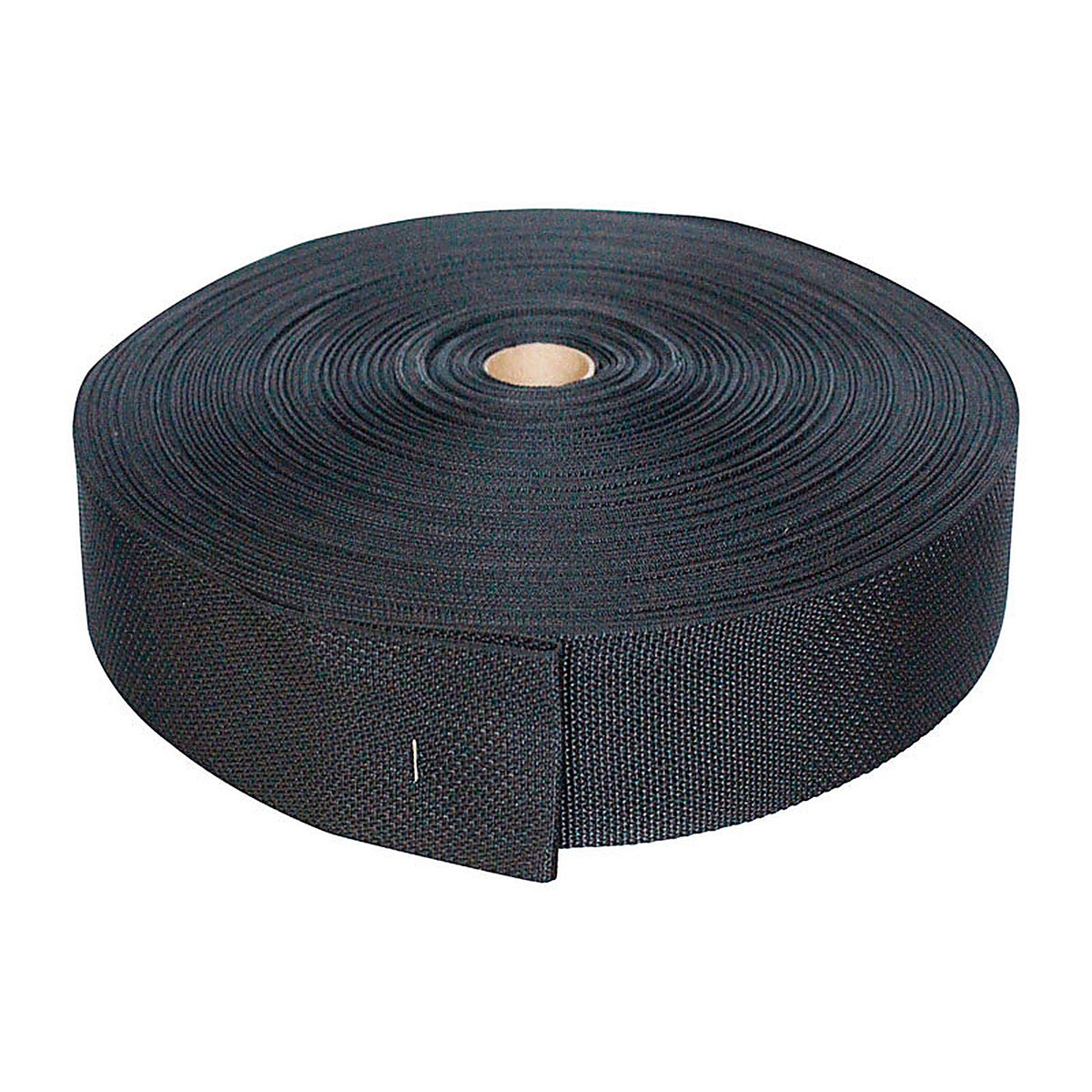 Bulk-Strap - 1022 - 300 ft. L Black Webbing 300 lb. - 1/Pack