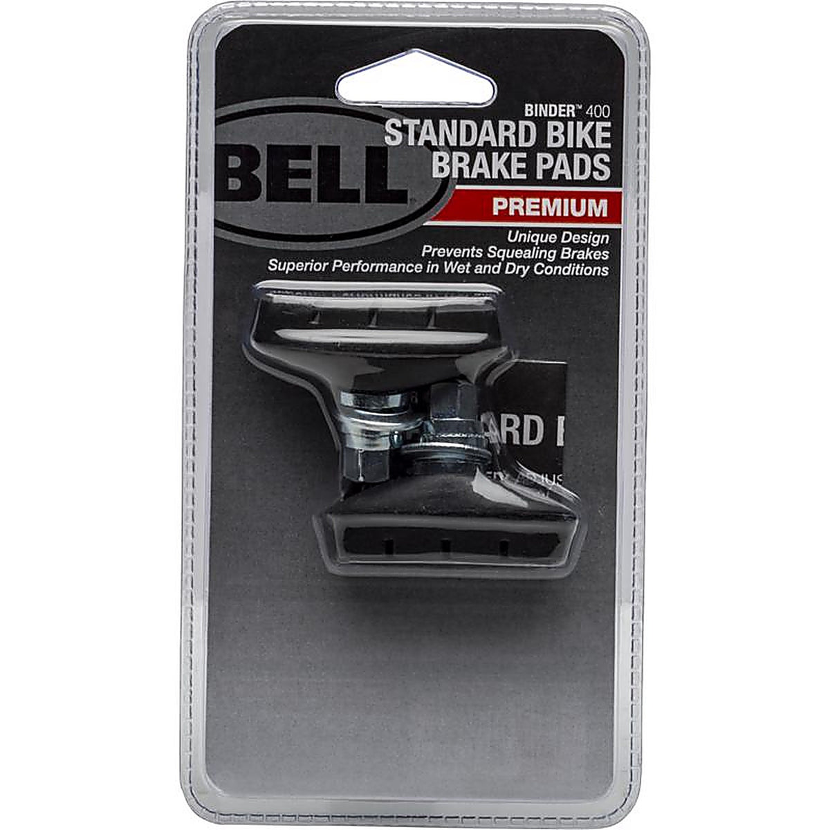 Bell Sports - 7122134 - Binder 400 Synthetic Compounds Bike Brake Pads Black
