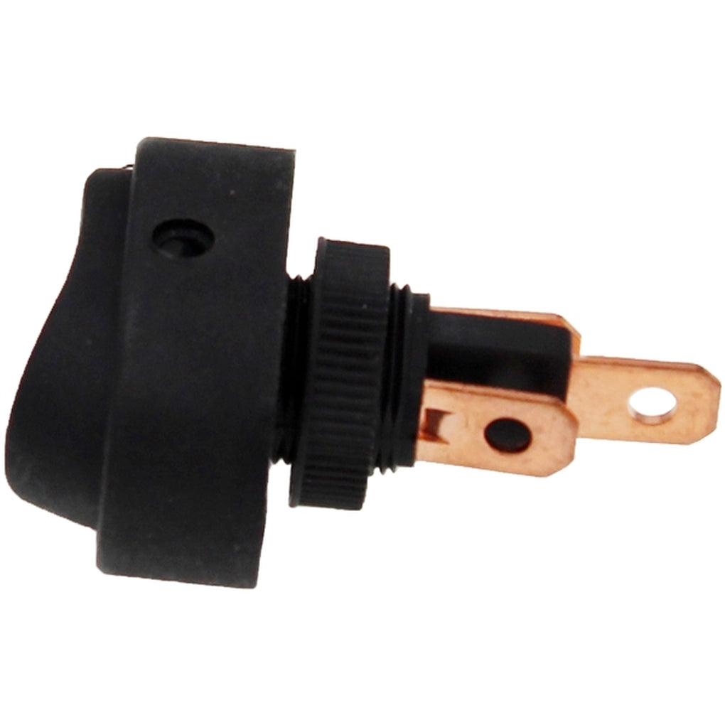 Dorman - 84840 - Electrical Switches - Rocker - LED Glow - Oval Style - Black Body/Red LED