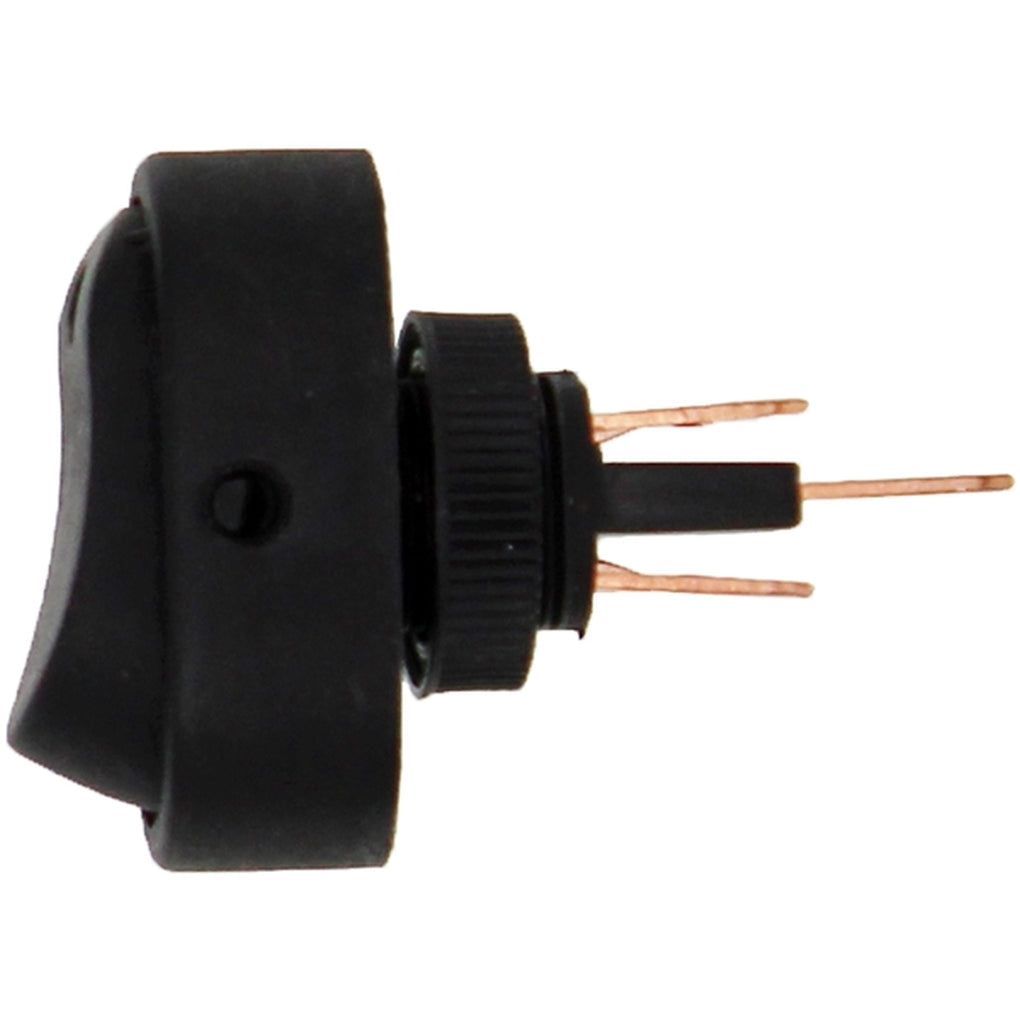 Dorman - 84840 - Electrical Switches - Rocker - LED Glow - Oval Style - Black Body/Red LED